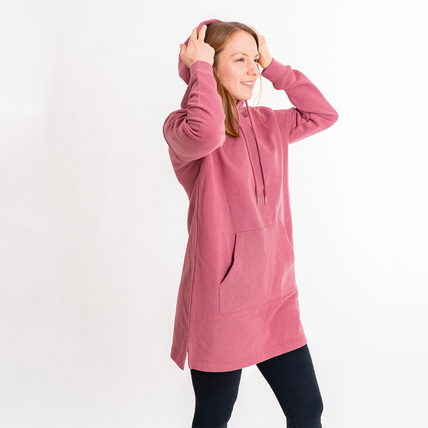 Sweatshirtkleid Mit Kapuze günstig online kaufen