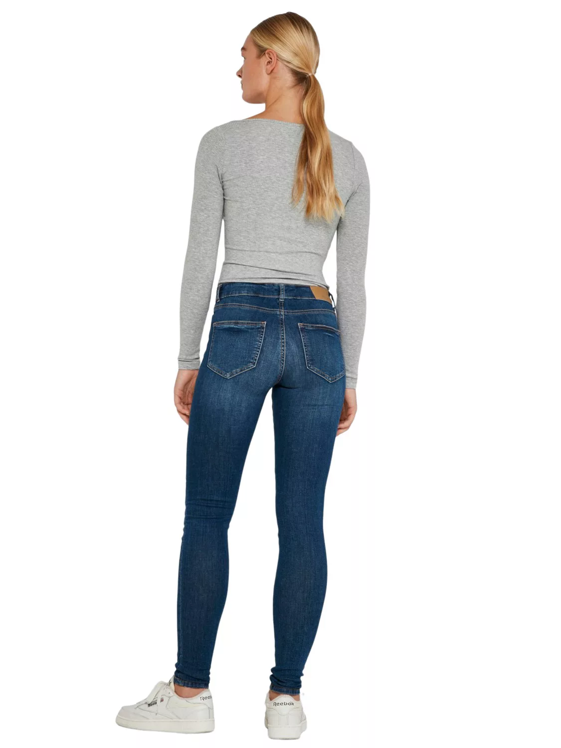 Noisy may Skinny-fit-Jeans (1-tlg) Plain/ohne Details günstig online kaufen