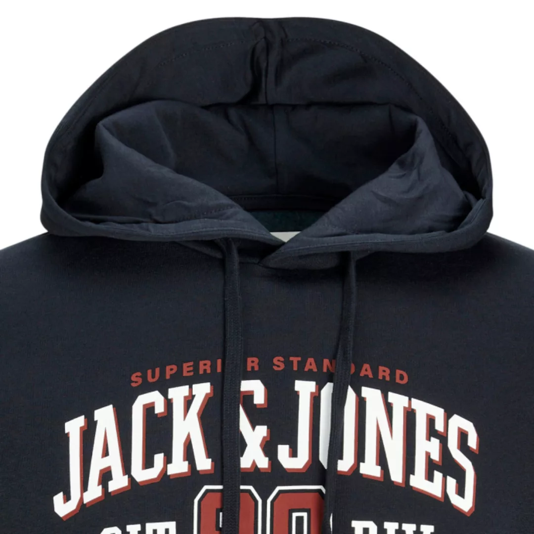 Jack & Jones PlusSize Hoodie JJELOGO SWEAT HOOD 2 COL 24/25 NOOS PLS mit Lo günstig online kaufen