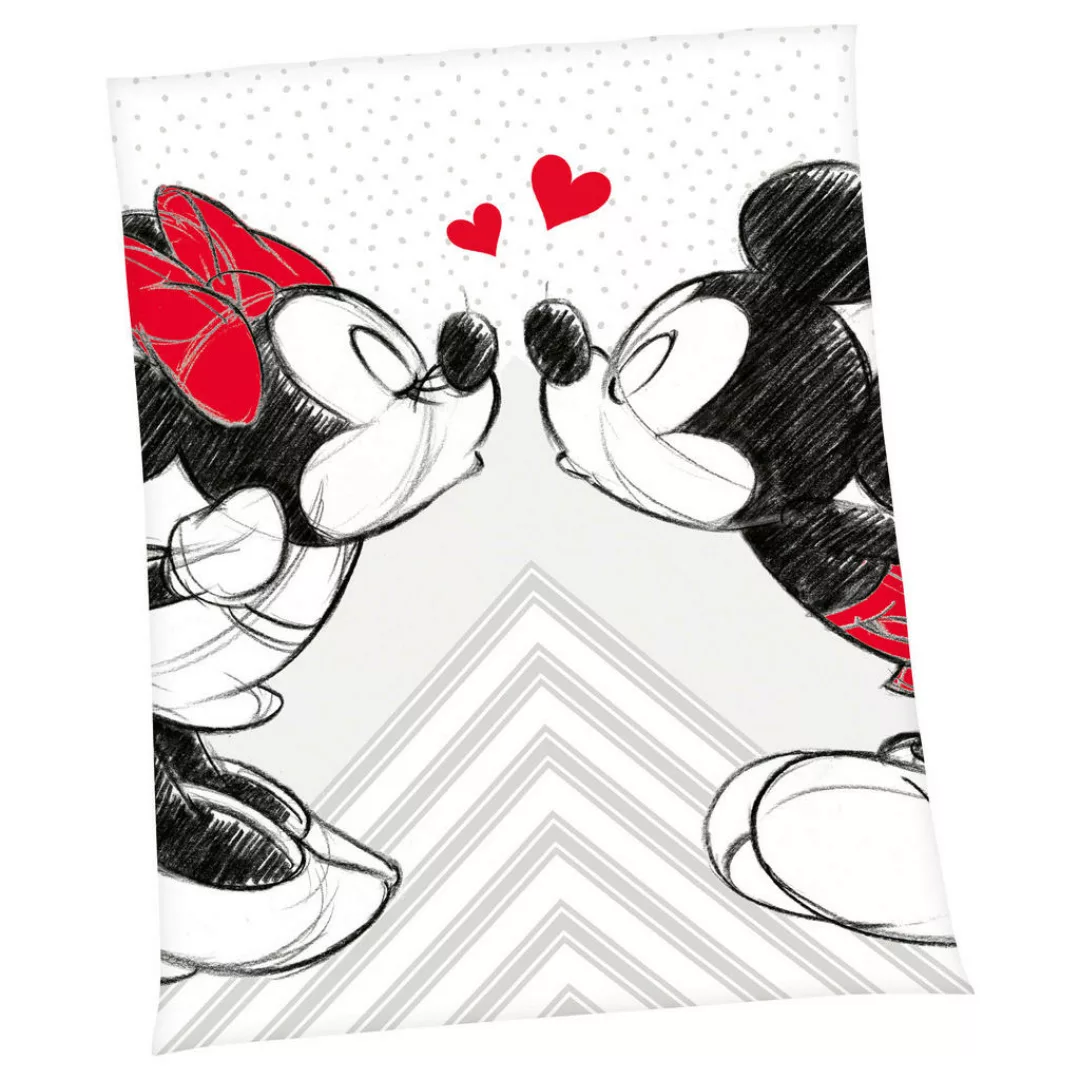 Wohndecke Disney Microfaser Multi Polyester B/L: ca. 150x200 cm günstig online kaufen