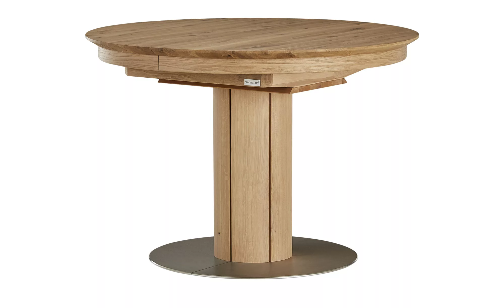 Wohnwert Säulentisch  Der Runde - holzfarben - 77 cm - Tische > Esstische - günstig online kaufen