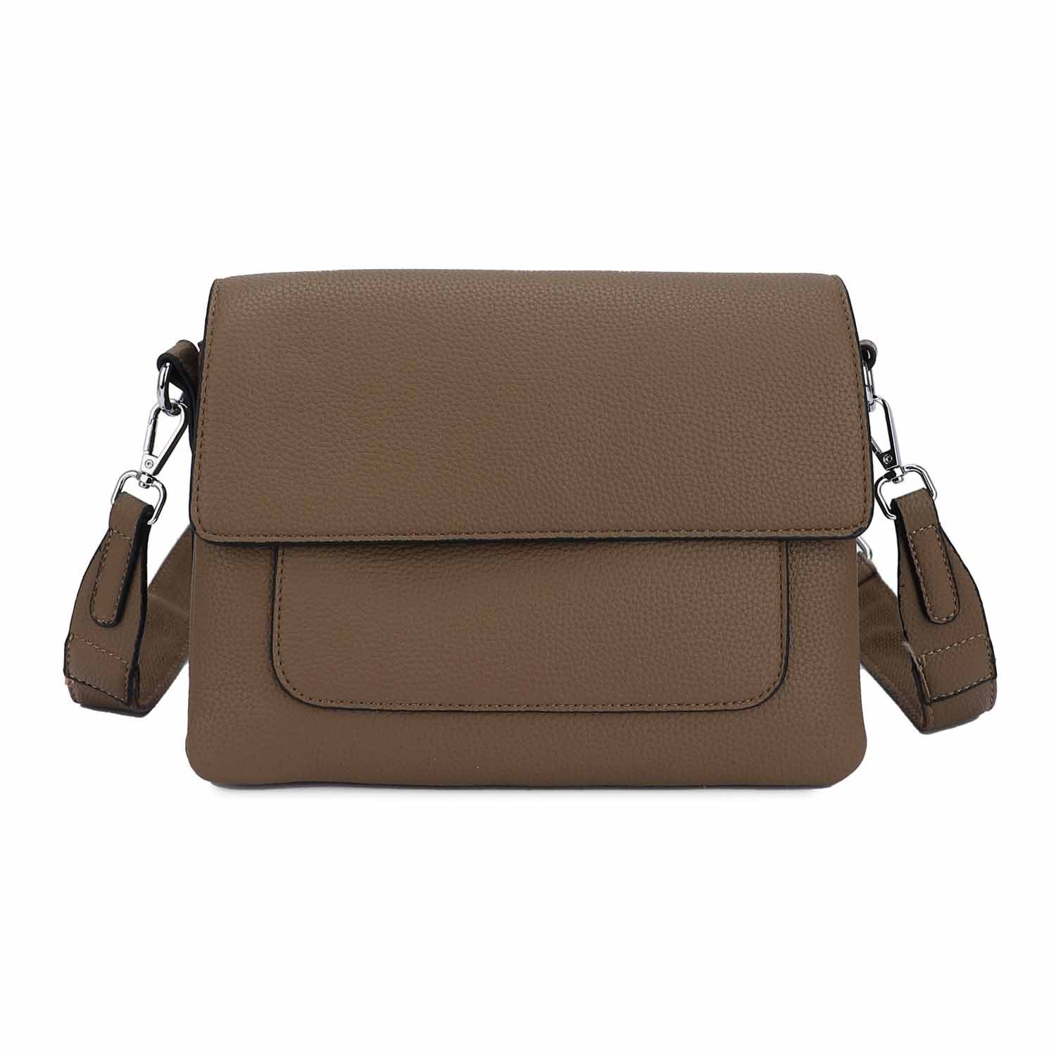 ITALYSHOP24 Schultertasche Damen Crossbody Bodybag Umhängetasche günstig online kaufen
