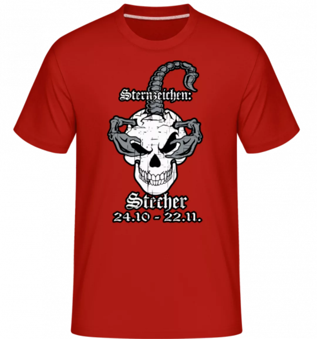 Metal Sternzeichen Stecher · Shirtinator Männer T-Shirt günstig online kaufen
