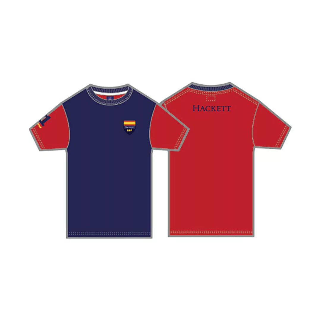 Hackett Spain Kurzärmeliges T-shirt M Navy günstig online kaufen