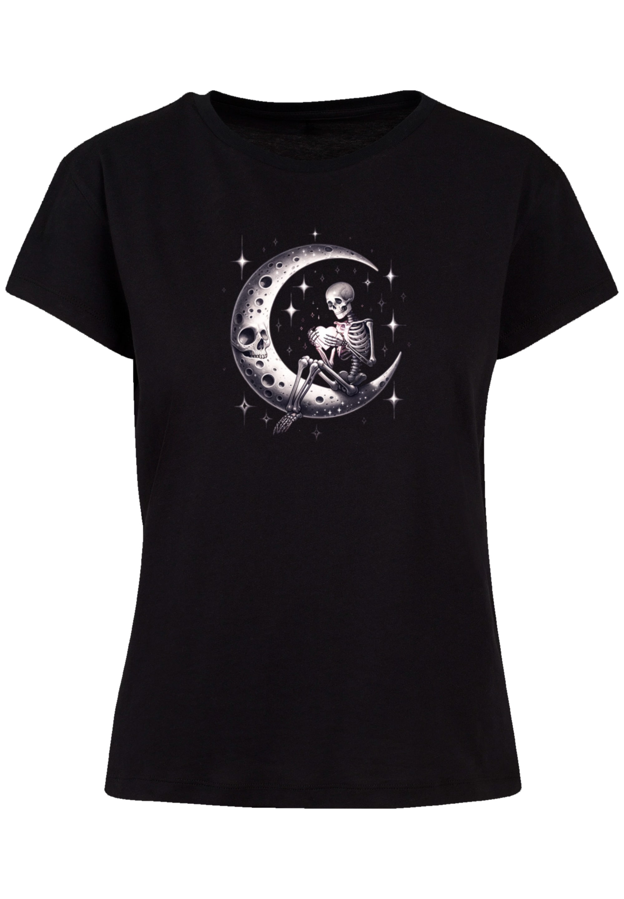 F4NT4STIC T-Shirt "Gothic Valentinstag Skelett Mond", Premium Qualität günstig online kaufen