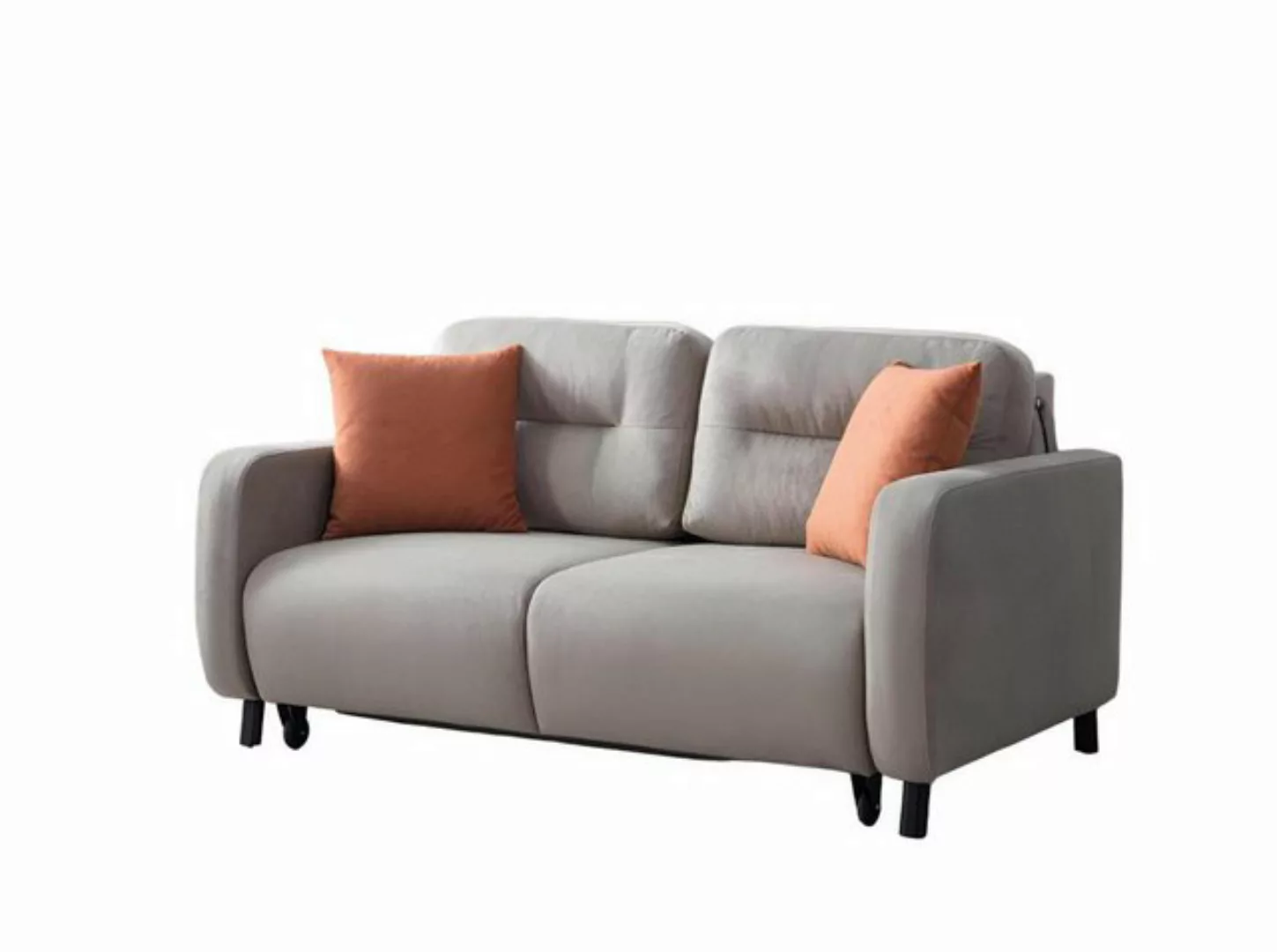 JVmoebel 2-Sitzer Sofa 2 Sitzer Stoffsofa Couch Schlafsofa Wohnzimmer Desig günstig online kaufen