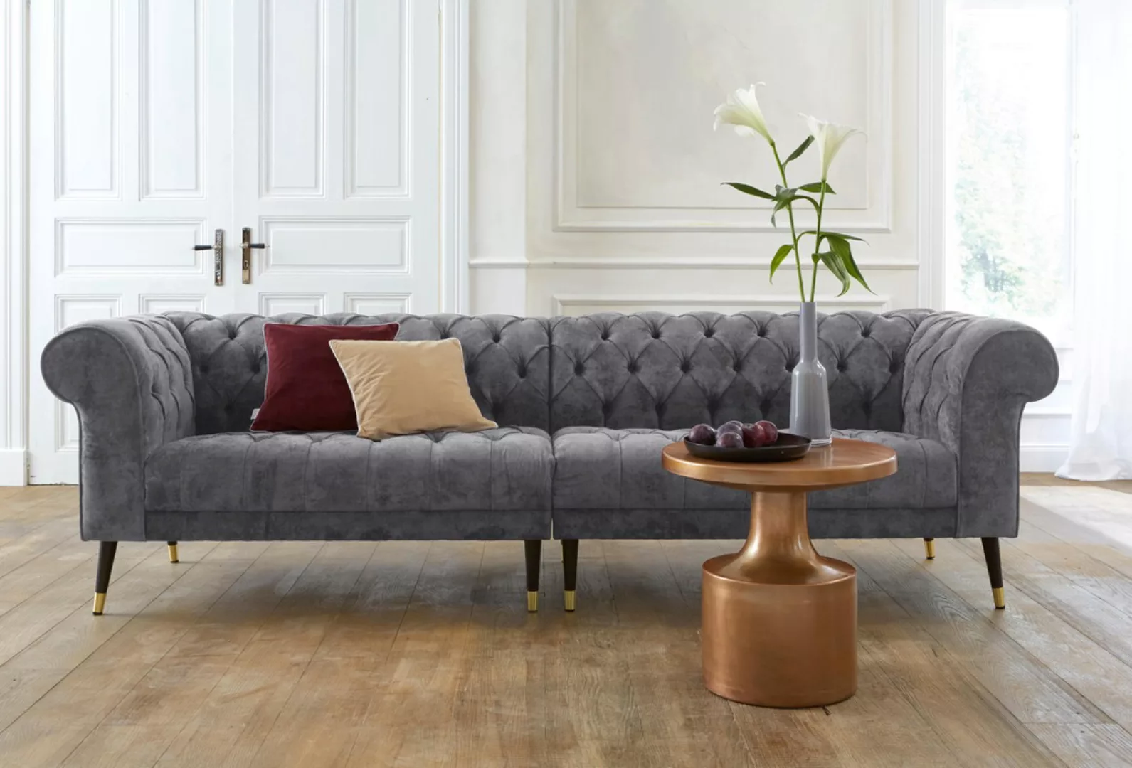 Guido Maria Kretschmer Home&Living Chesterfield-Sofa Tinnum günstig online kaufen