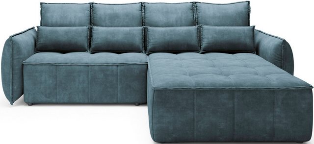 Lukas Möbel Ecksofa Designer Ecksofa mit Bettfunktion Campi günstig online kaufen