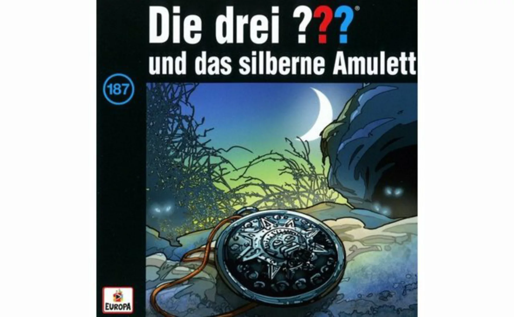 Europa Hörspiel-CD Die drei ??? 187 - und das silberne Amulett günstig online kaufen