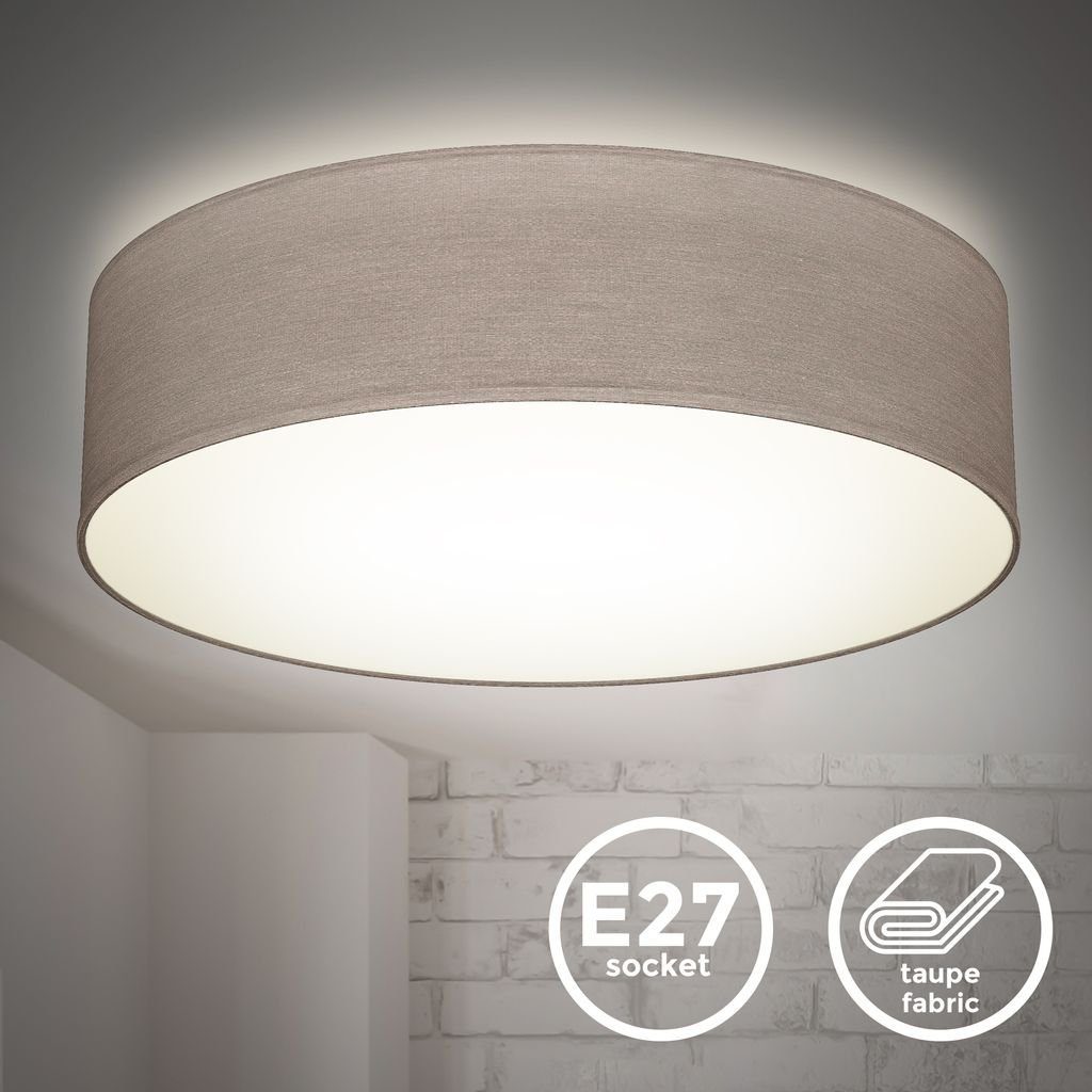 B.K.Licht LED Deckenleuchte, ohne Leuchtmittel, Warmweiß, günstig online kaufen
