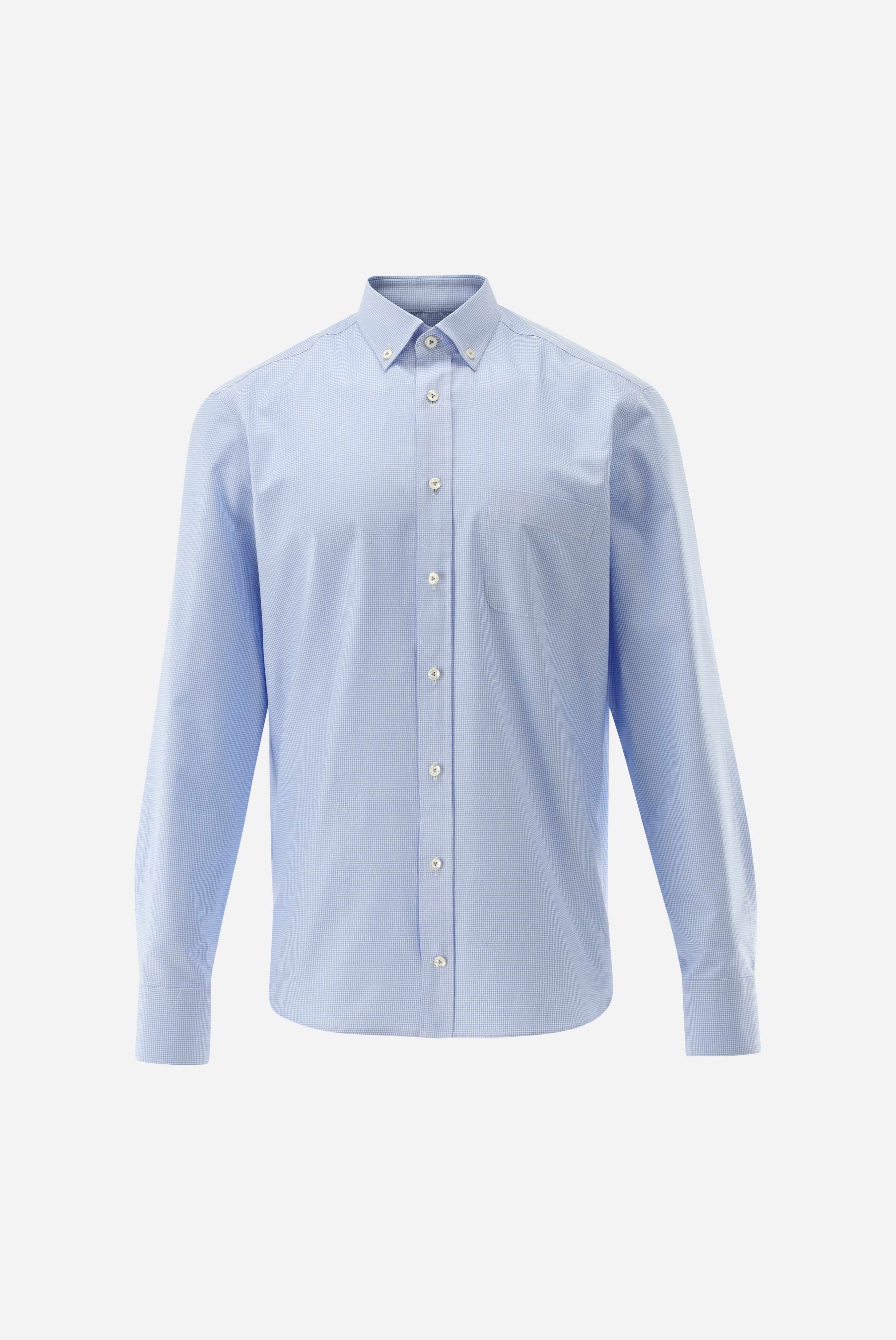 Dobby Hemd mit Button Down Kragen Tailor Fit günstig online kaufen