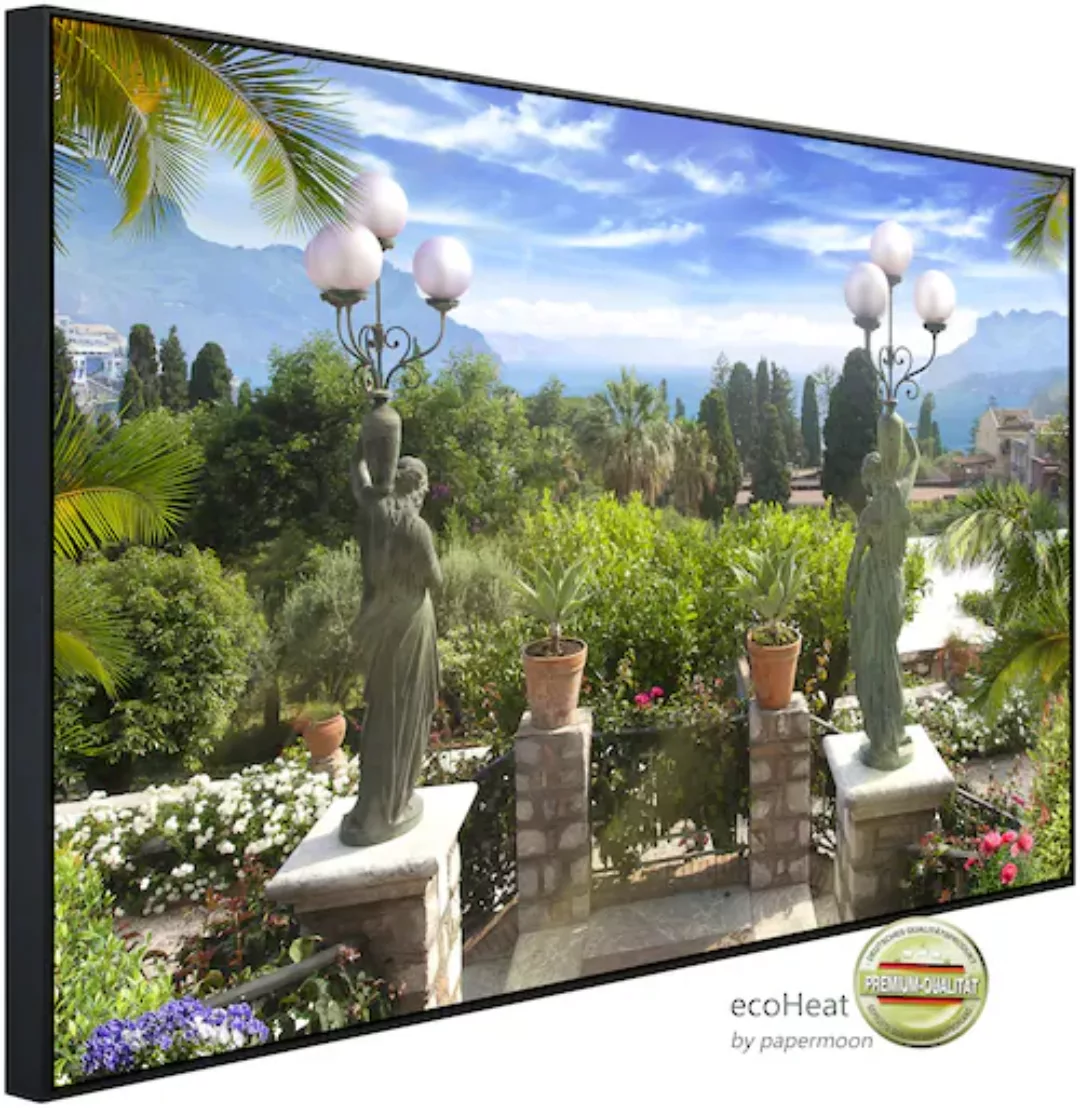 Papermoon Infrarotheizung »Tropischer Garten«, sehr angenehme Strahlungswär günstig online kaufen