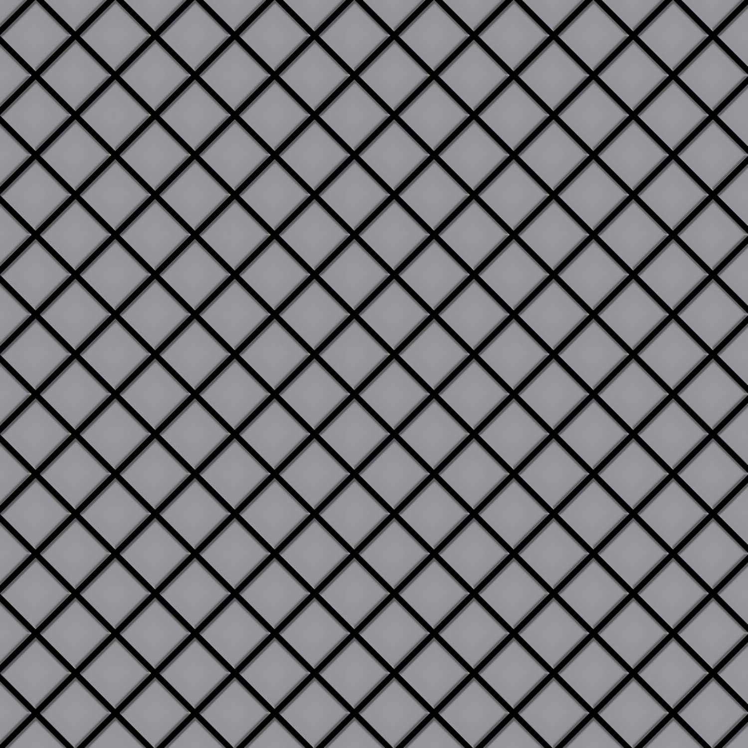 ALLOY Mosaik Fliese Massiv Metall Edelstahl Matt Grau 1,6mm Stark Diamond-s günstig online kaufen