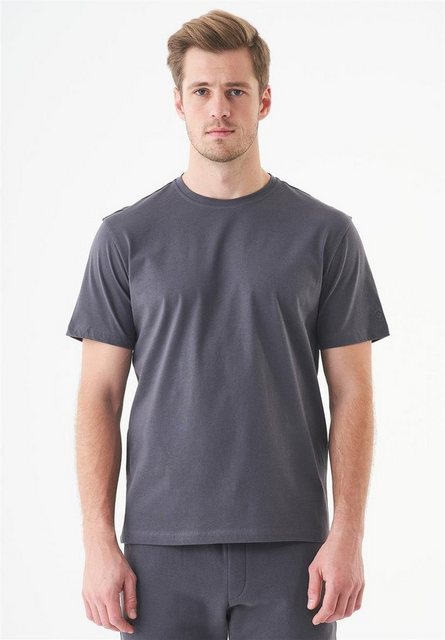 ORGANICATION T-Shirt Tillo-Unisex Basic T-Shirt in Shadow günstig online kaufen