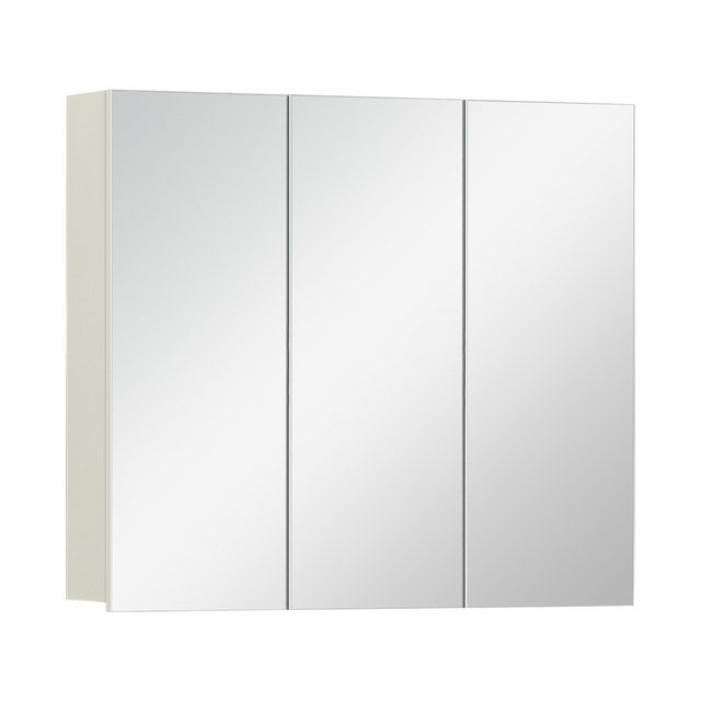 CLIPOP Badezimmerspiegelschrank Spiegelschrank 3-Türiger Wandschrank, Hänge günstig online kaufen