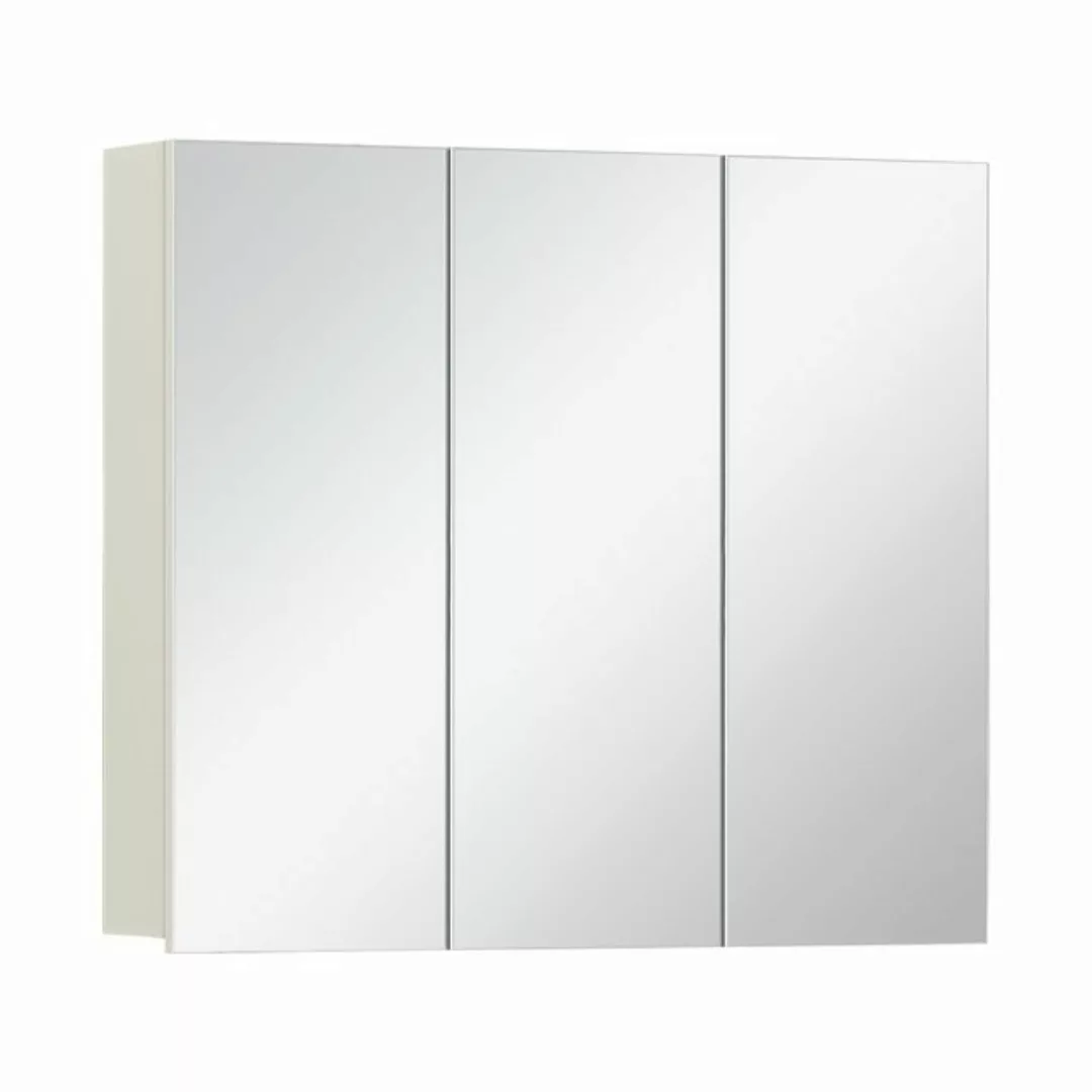 CLIPOP Badezimmerspiegelschrank Spiegelschrank 3-Türiger Wandschrank, Hänge günstig online kaufen