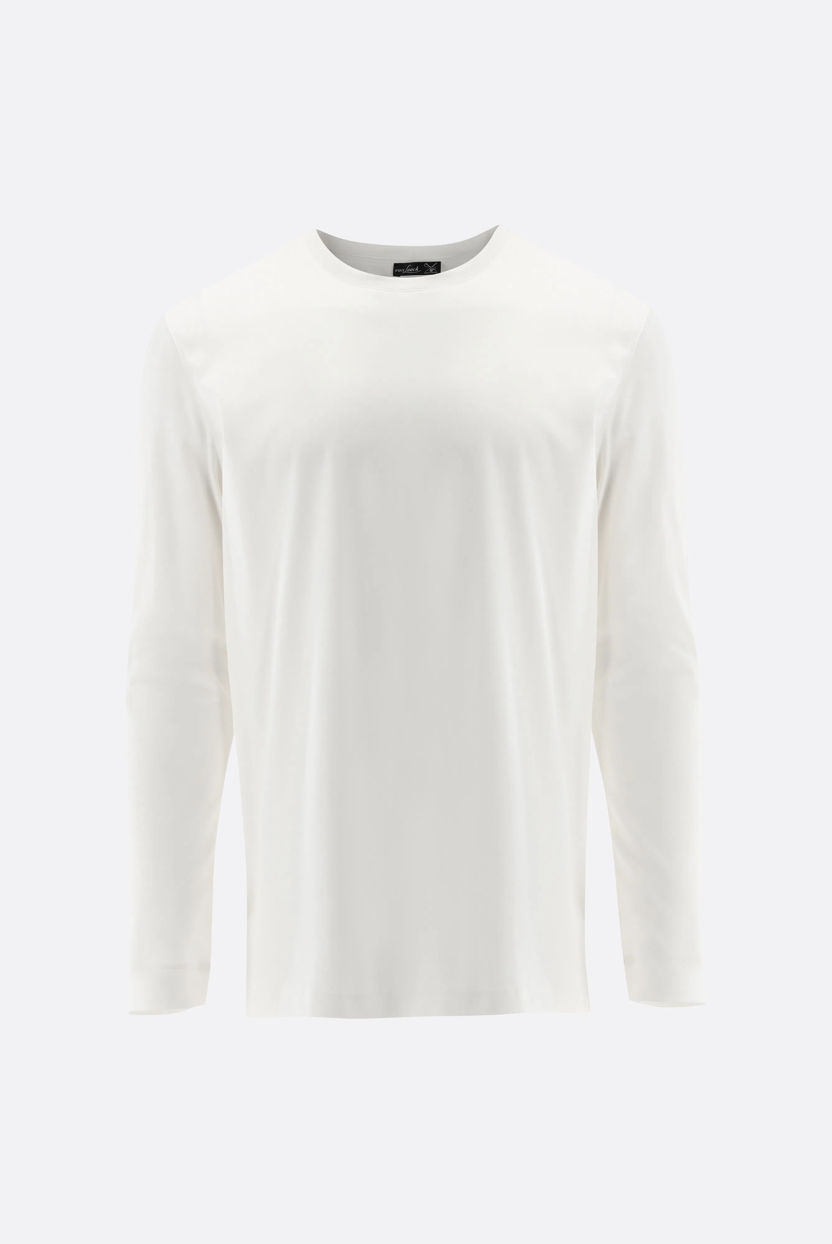 Langarm Jersey T-Shirt mit Rundhals Slim Fit günstig online kaufen