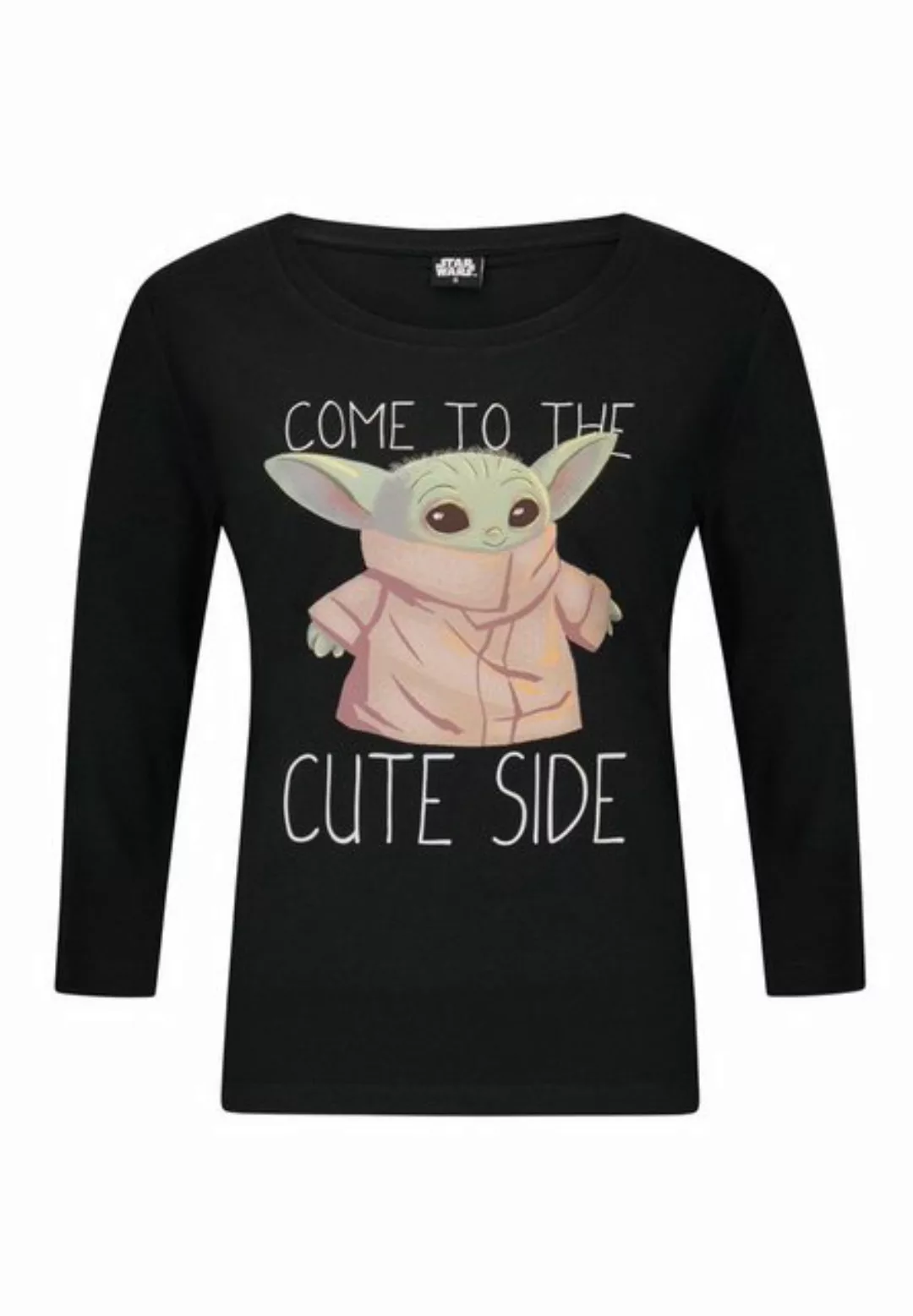 Star Wars T-Shirt Yoda T-Shirt Damen Oberteil kurzarm Shirt günstig online kaufen