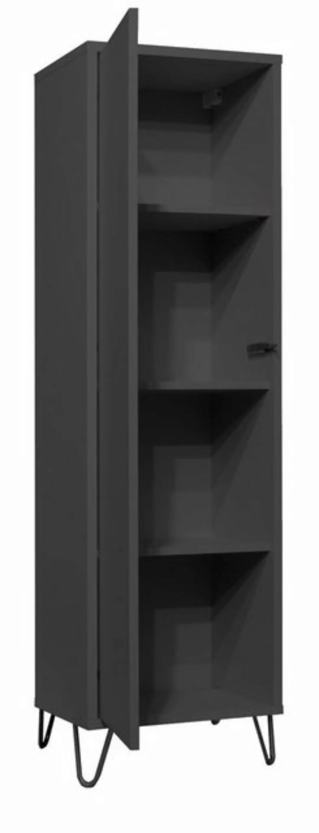 58 aufm Kessel Mehrzweckschrank mit Tür Erna 41x32x147 Wohnzimmer Mehrzweck günstig online kaufen