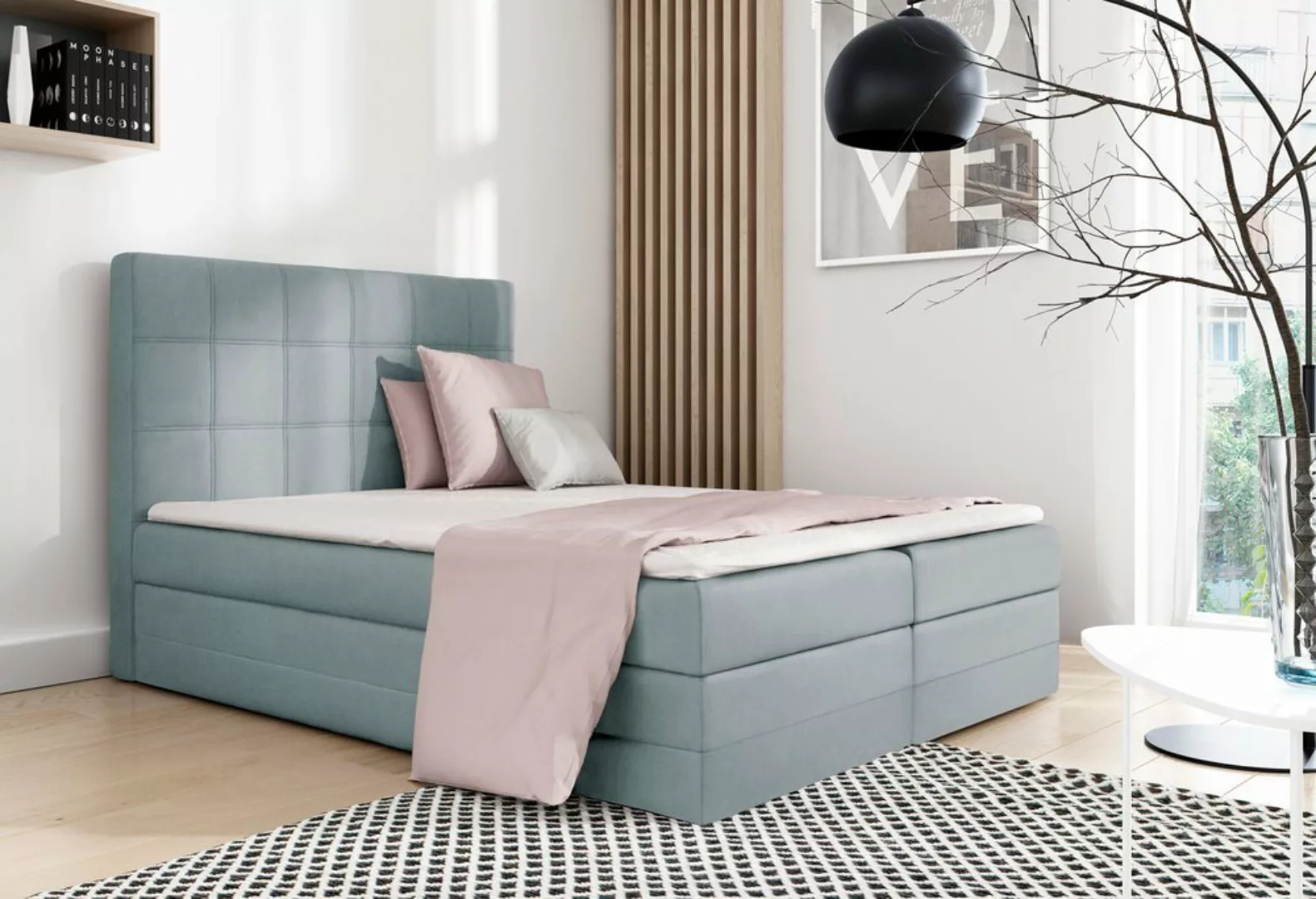 99rooms Boxspringbett Minor (Schlafzimmerbett, Bett), Design günstig online kaufen