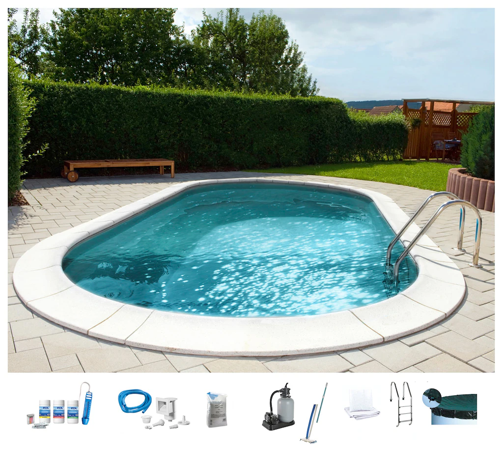 my POOL BWT Ovalpool "PREMIUM mit sandfarbener Innenfolie", (Komplett-Set, günstig online kaufen