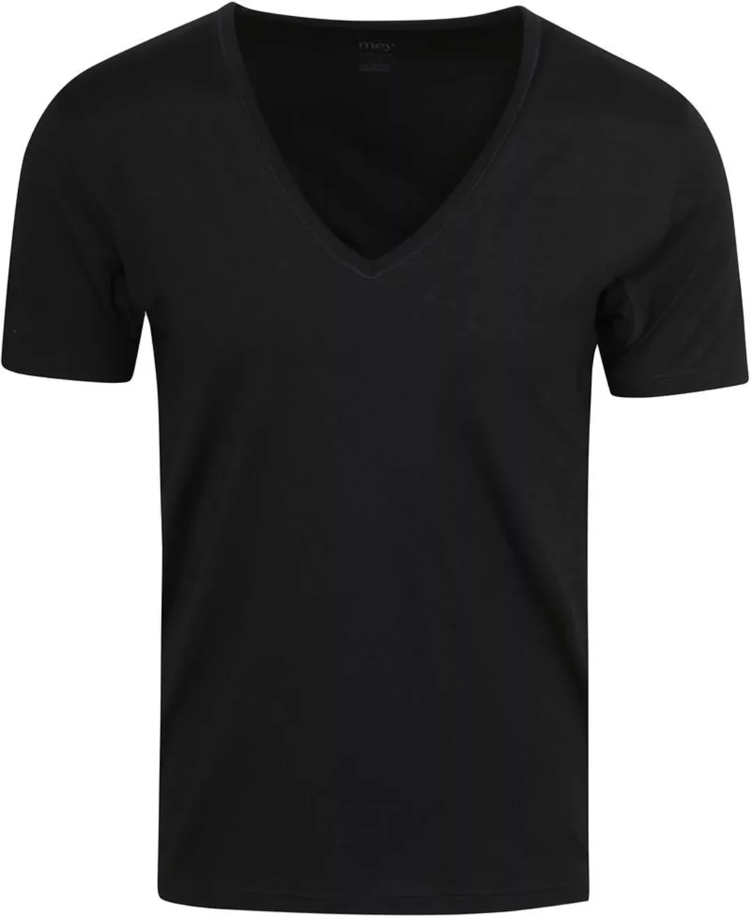 Mey Dry Cotton V-Ausschnitt T-Shirt Schwarz - Größe XL günstig online kaufen