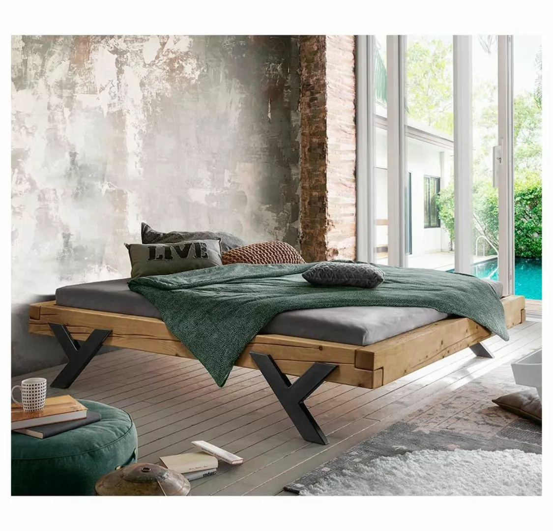 Pharao24 Holzbett Bolizia, aus Massivholz günstig online kaufen