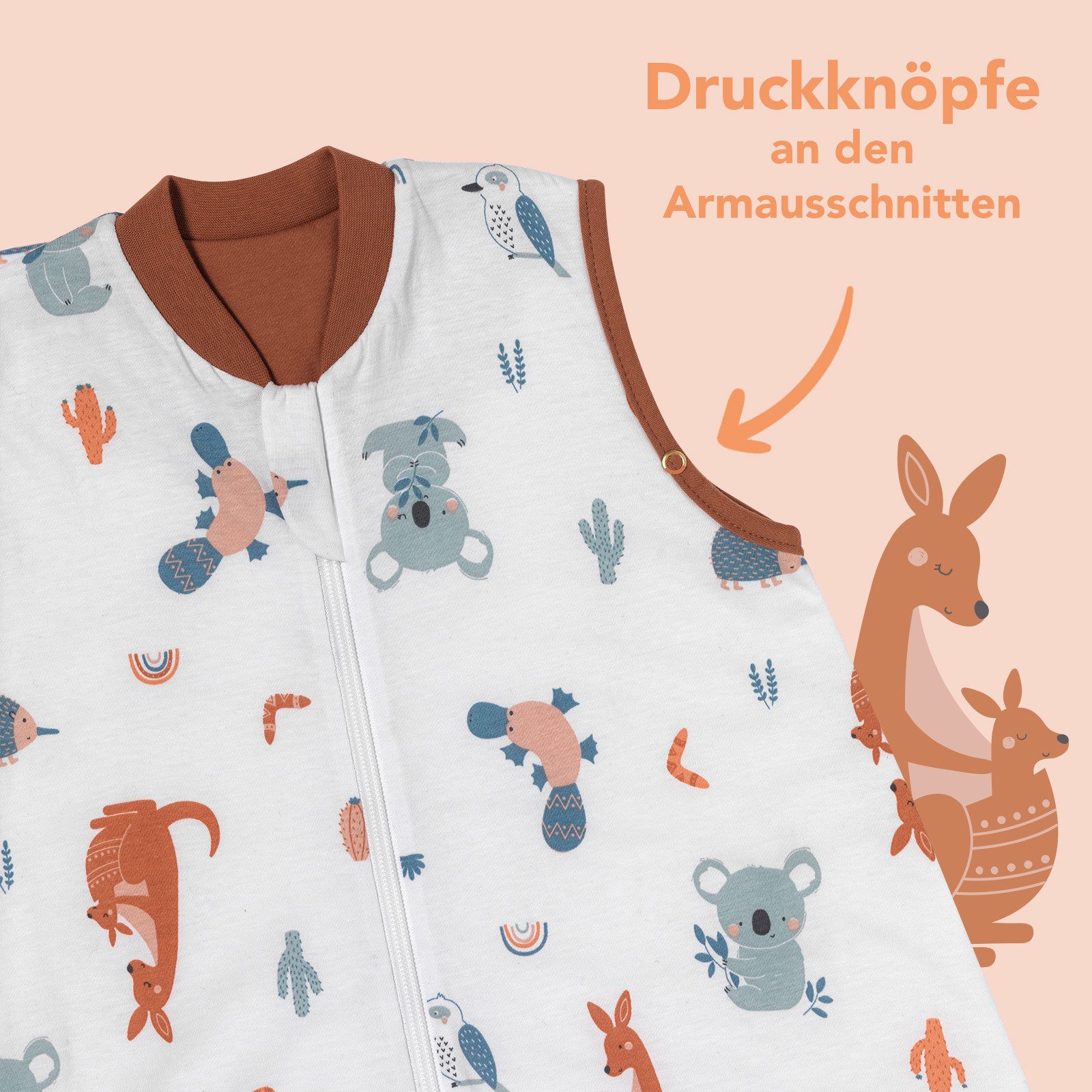 Schlummersack Kinderschlafsack Babyschlafsack, 1.0 Tog OEKO-TEX günstig online kaufen