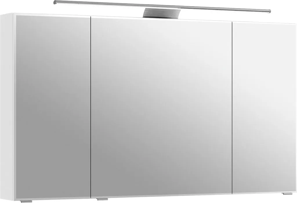 Saphir Spiegelschrank "6005 Sprint Badschrank, 3 Spiegeltüren, 6 Einlegeböd günstig online kaufen