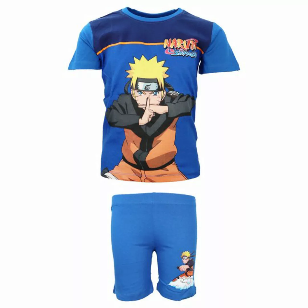 Naruto Print-Shirt Anime Naruto Shippuden Sommerset Shorts plus T-Shirt Gr. günstig online kaufen