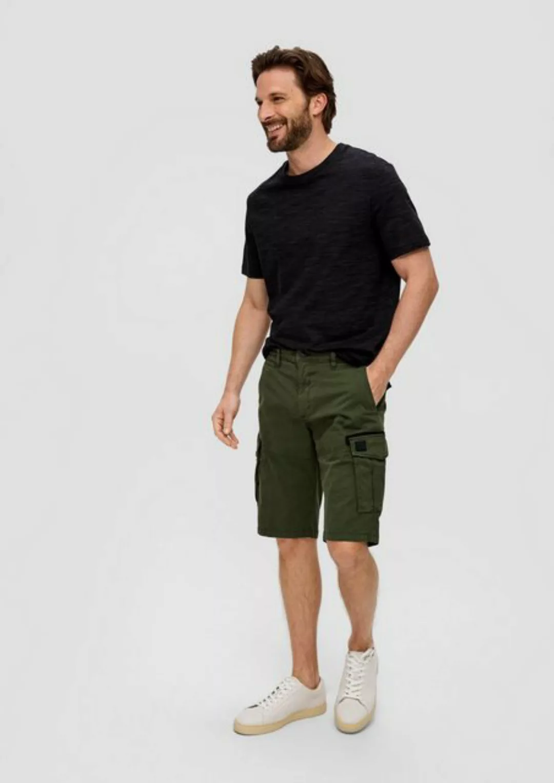 s.Oliver Bermudas Phoenix: Bermuda aus Twill Garment Dye günstig online kaufen