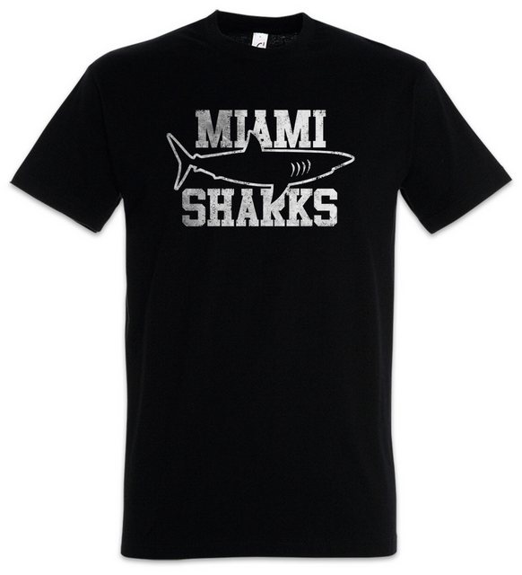 Urban Backwoods Print-Shirt Miami Sharks Herren T-Shirt On Any Given Footba günstig online kaufen