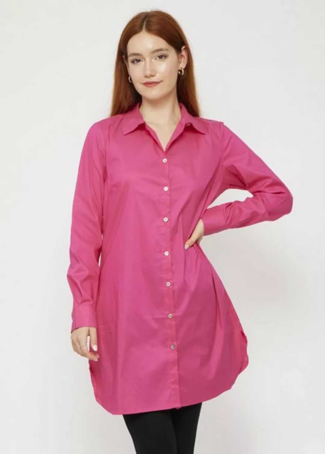 VICCI Germany Klassische Bluse aus Baumwolle mit Stretch Anteil günstig online kaufen