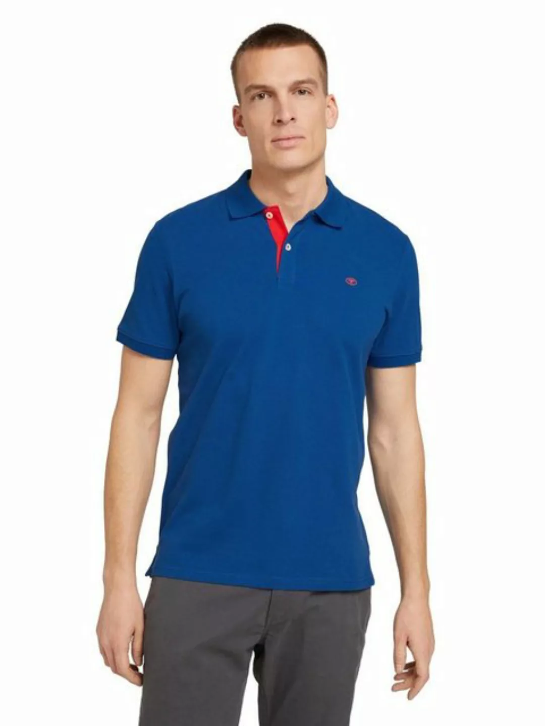 TOM TAILOR Poloshirt Polo Shirt BASIC POLO 5339 in Blau günstig online kaufen