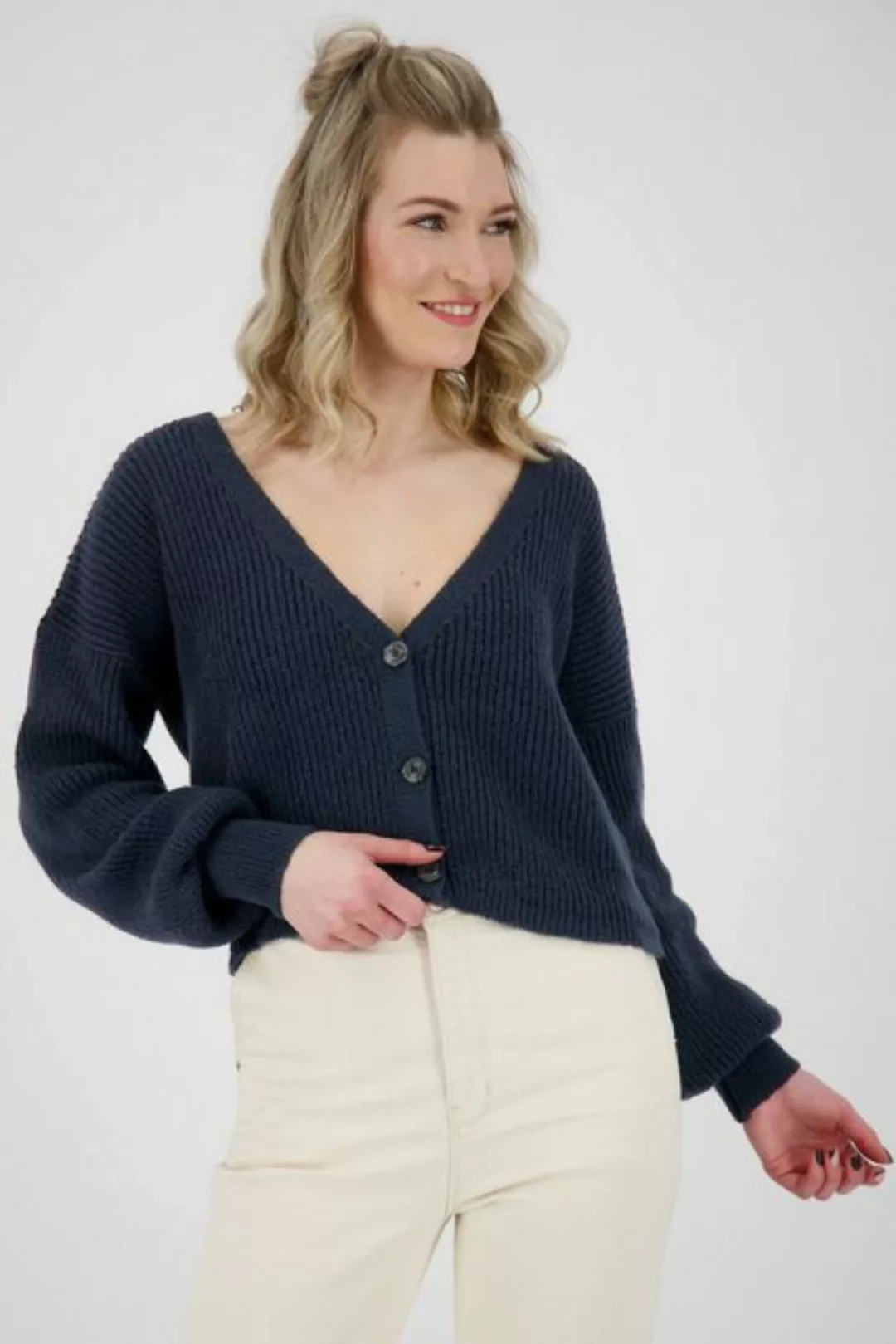 Alife & Kickin Cardigan "KrissyAK Knit Cardigan Damen Strickjacke" günstig online kaufen
