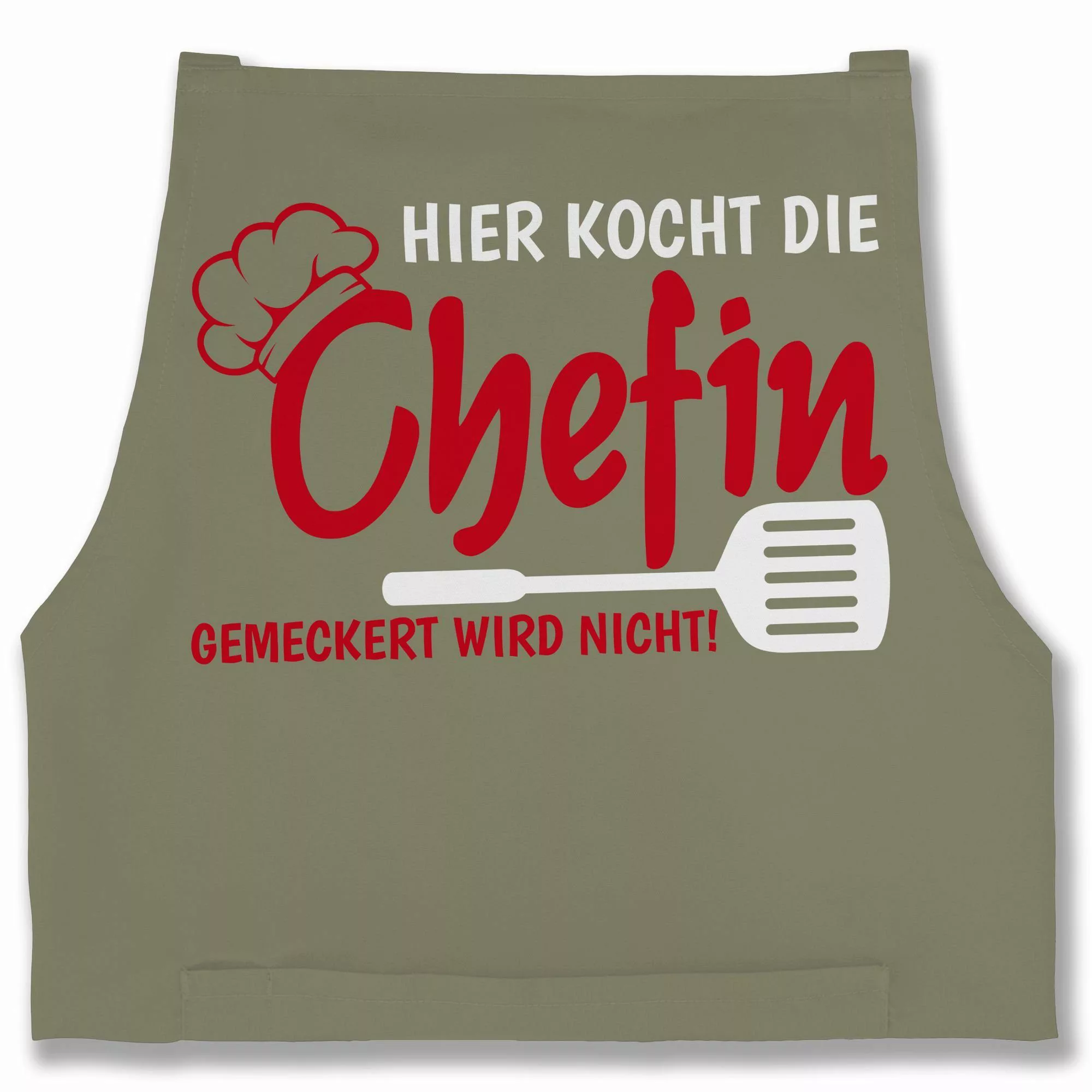 Shirtracer Kochschürze Hier kocht die Chefin günstig online kaufen