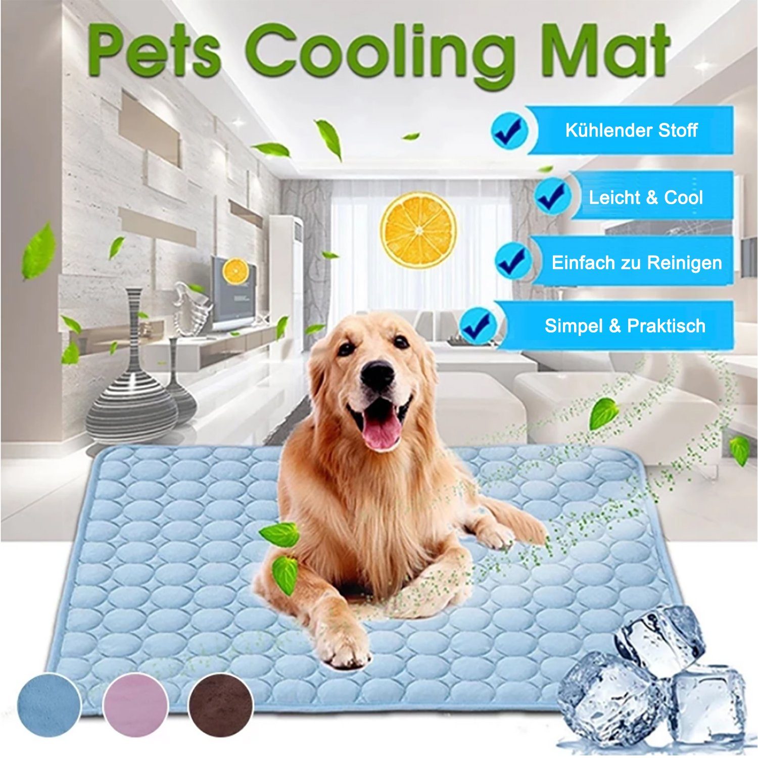 TPFLiving Hundematte Kühlende Unterlage für Ihr günstig online kaufen