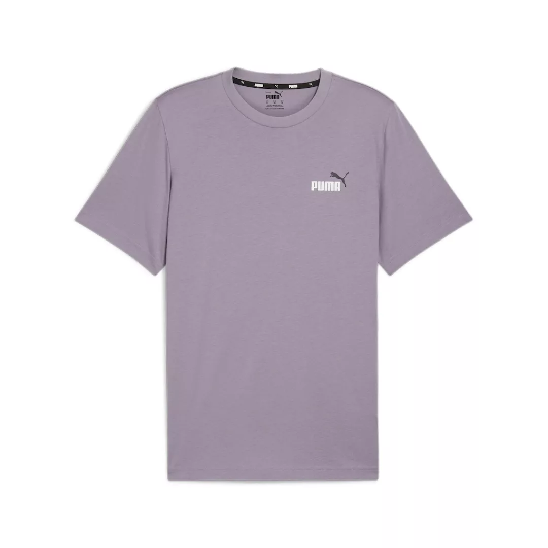 PUMA T-Shirt "Essentials+ zweifarbiges T-Shirt mit kleinem Logo Herren" günstig online kaufen