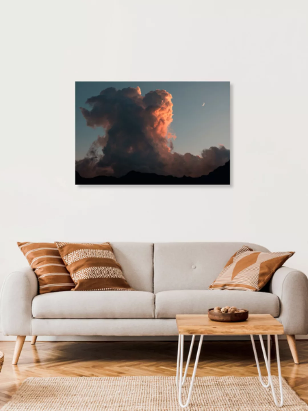 Poster / Leinwandbild - Sunlight Eruption günstig online kaufen