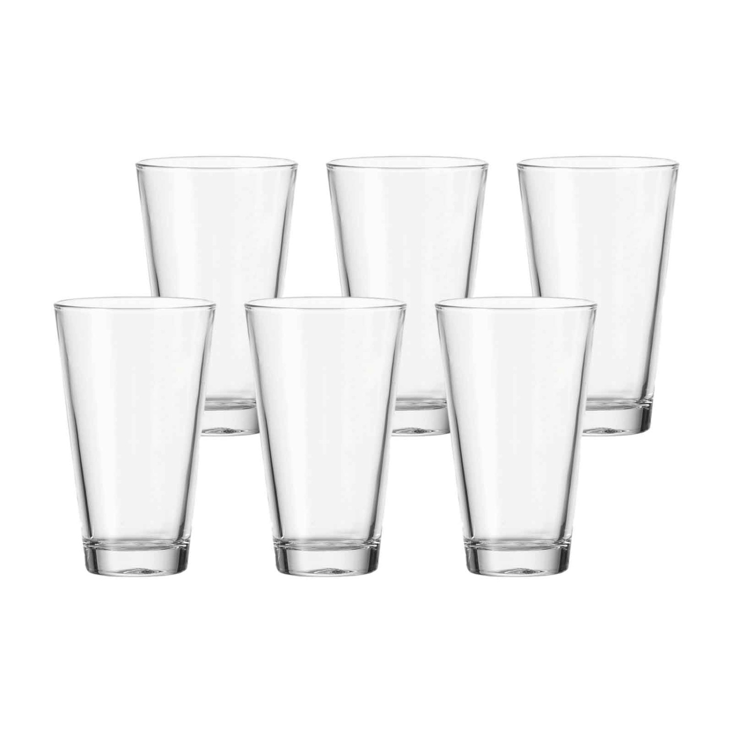 Leonardo Ciao Trinkgläser Wassergläser Stapelgläser 300 ml 6er Set günstig online kaufen