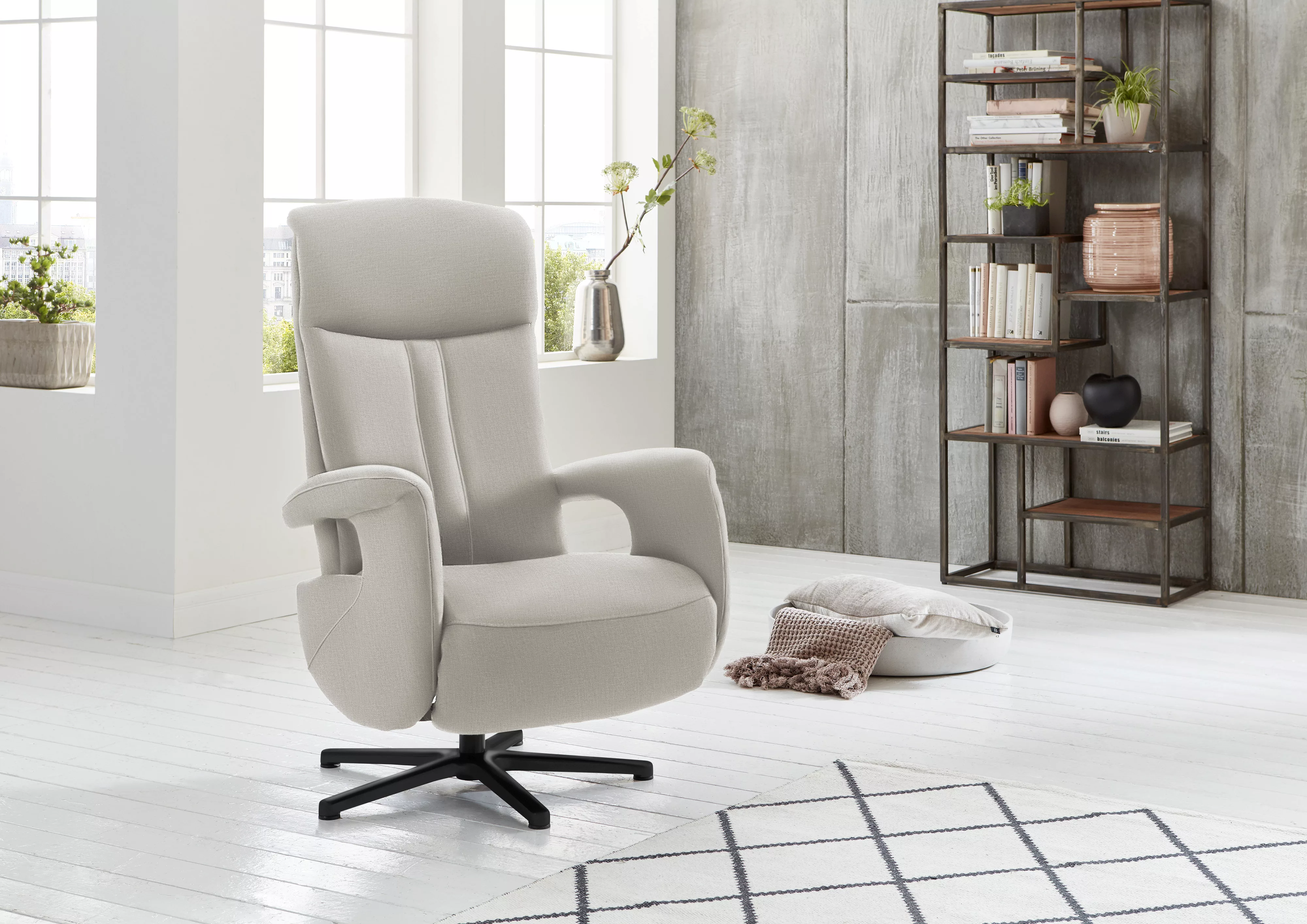 Die PlanBar Relaxsessel "MP-RS18073", 360 drehbar, inkl. man. Kopfpolsterve günstig online kaufen