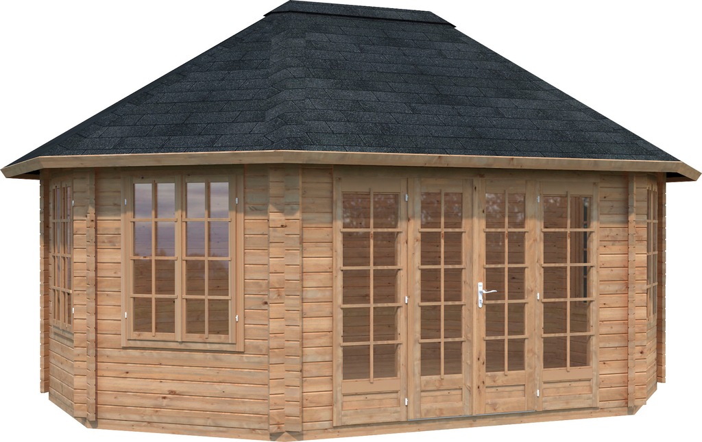 Palmako Gartenhaus "Pavillon Hanna", hellbraun günstig online kaufen