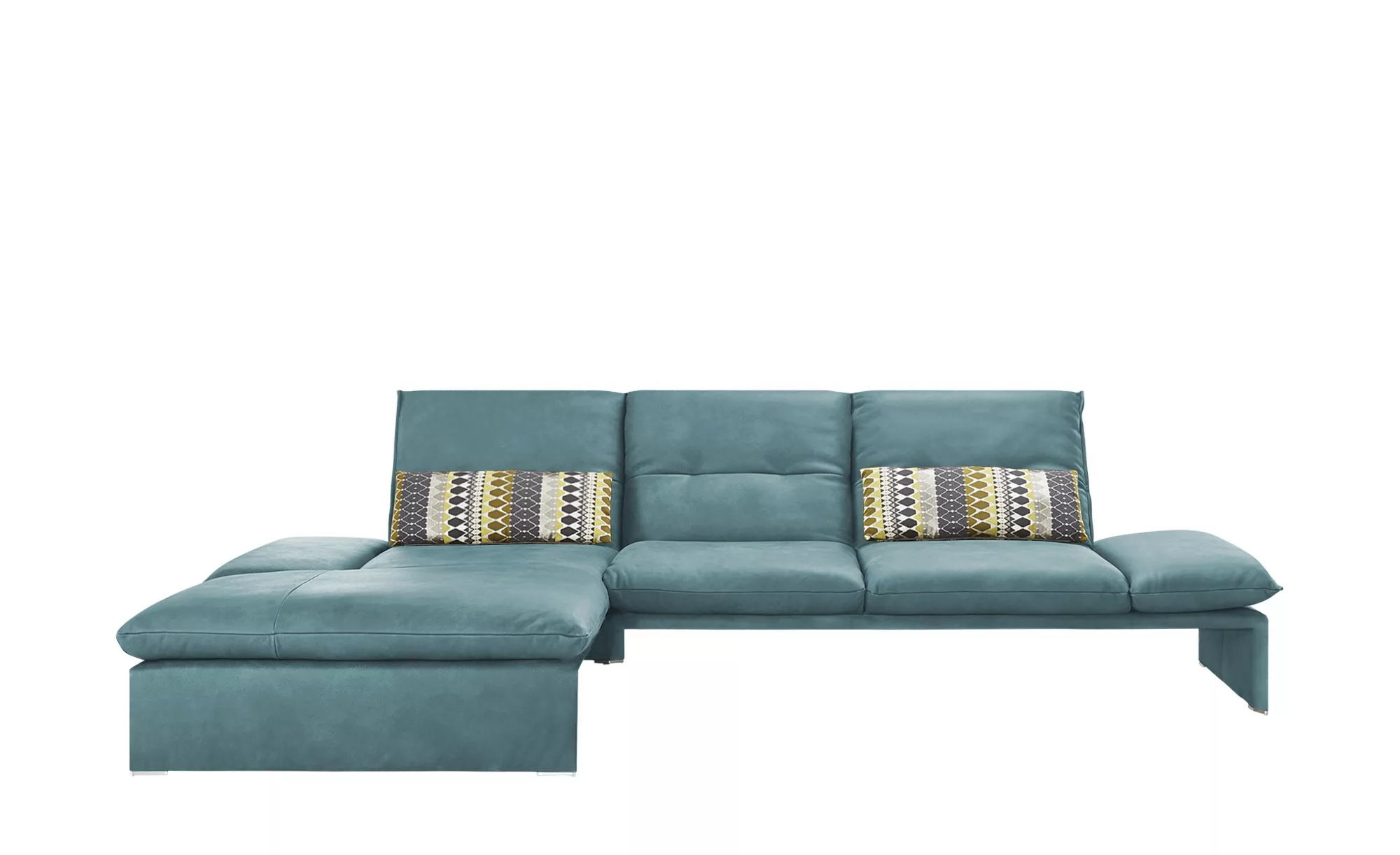 KOINOR Leder-Ecksofa  Humfrey ¦ türkis/petrol ¦ Maße (cm): B: 314 H: 93 T: günstig online kaufen