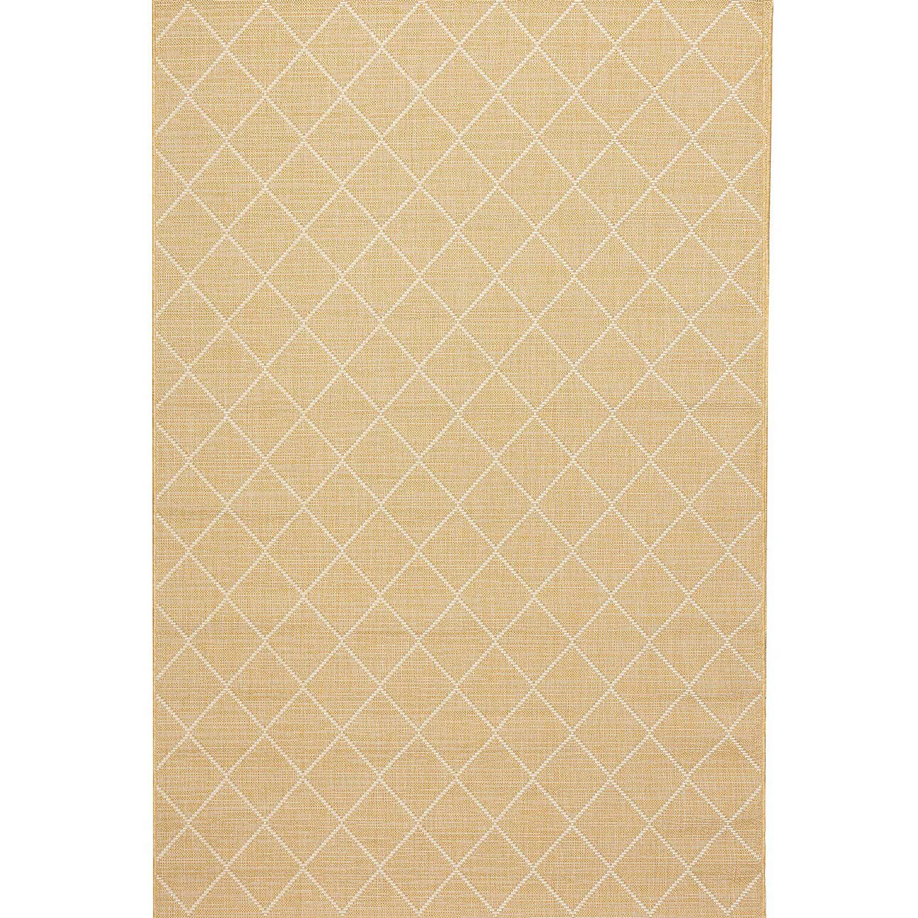 Teppich Lineo honey gold/snow white 160x230cm, 160 x 230 cm günstig online kaufen