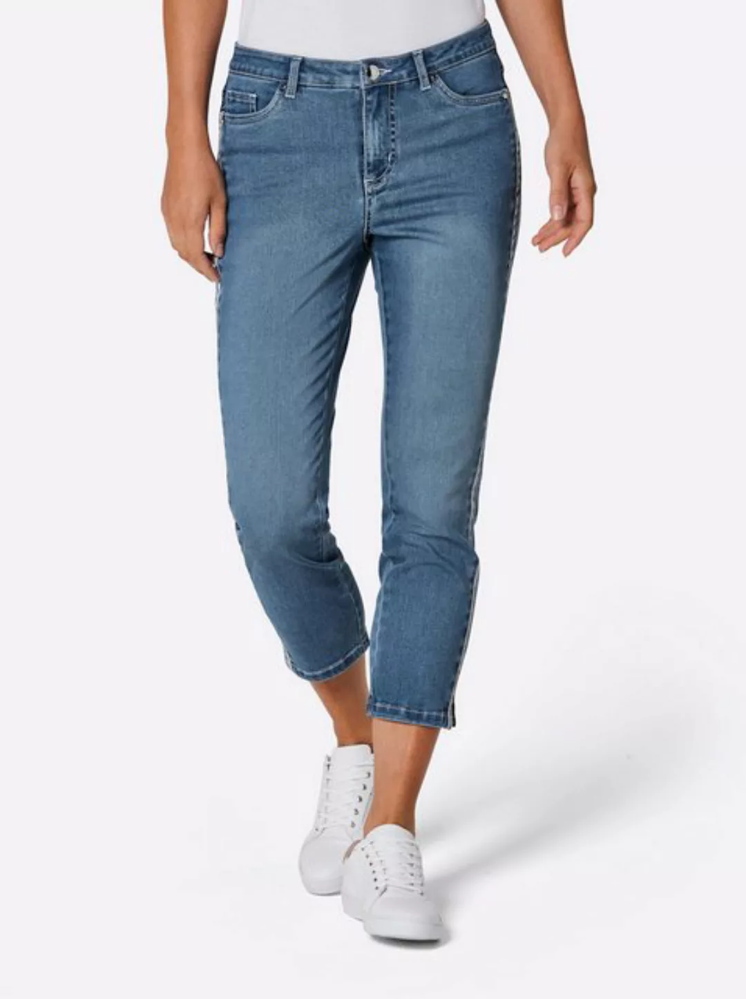 creation L Jeansshorts Modal-Baumwoll-7/8-Jeans günstig online kaufen