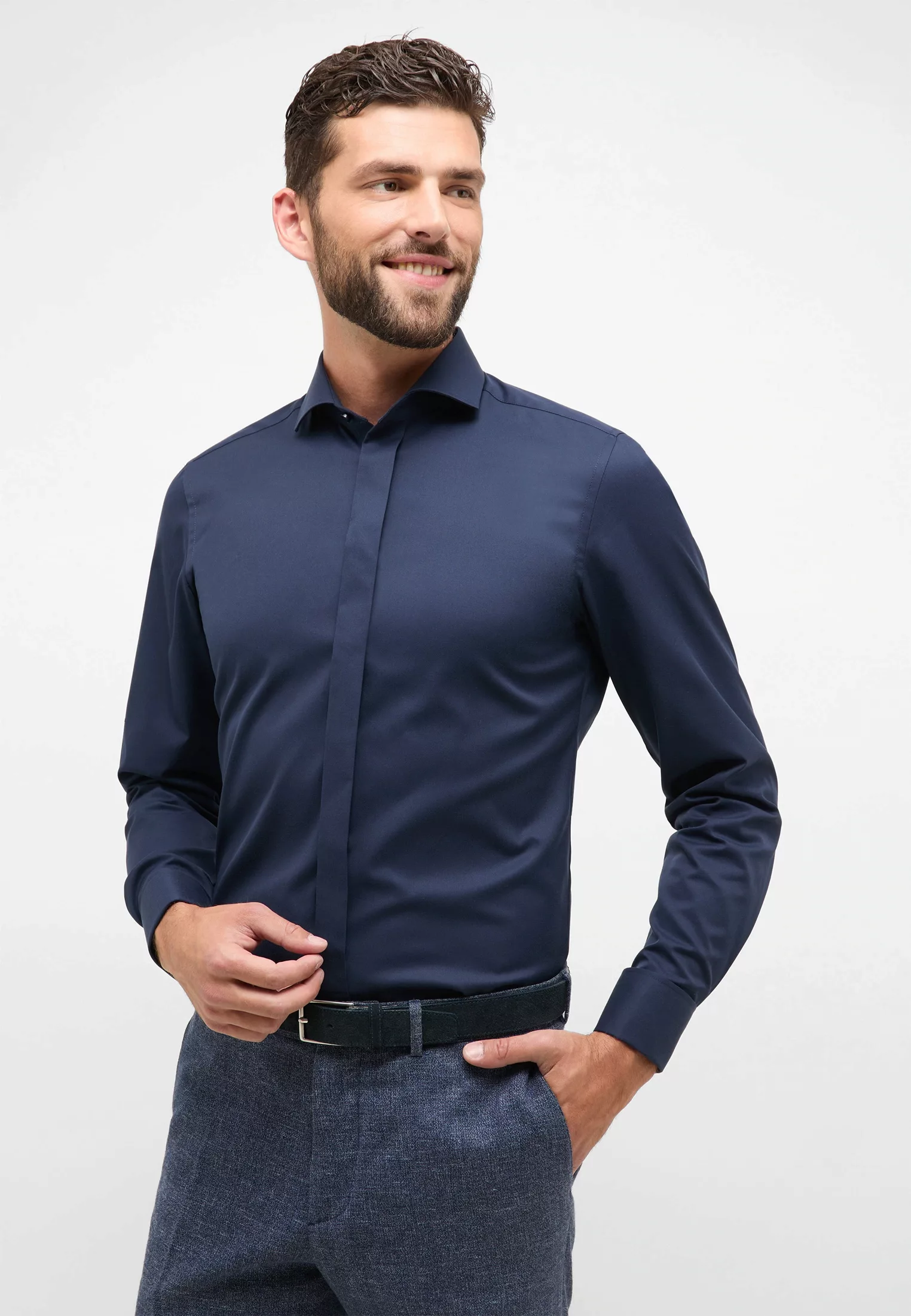 Eterna Langarmhemd "SLIM FIT" günstig online kaufen