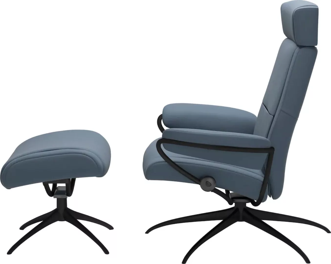 Stressless® Relaxsessel »Paris«, (Set, Relaxsessel mit Hocker) günstig online kaufen