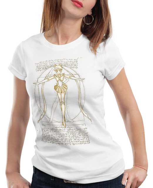 style3 T-Shirt Vitruvianische Bunny sailor moon crystal anime manga bunny günstig online kaufen