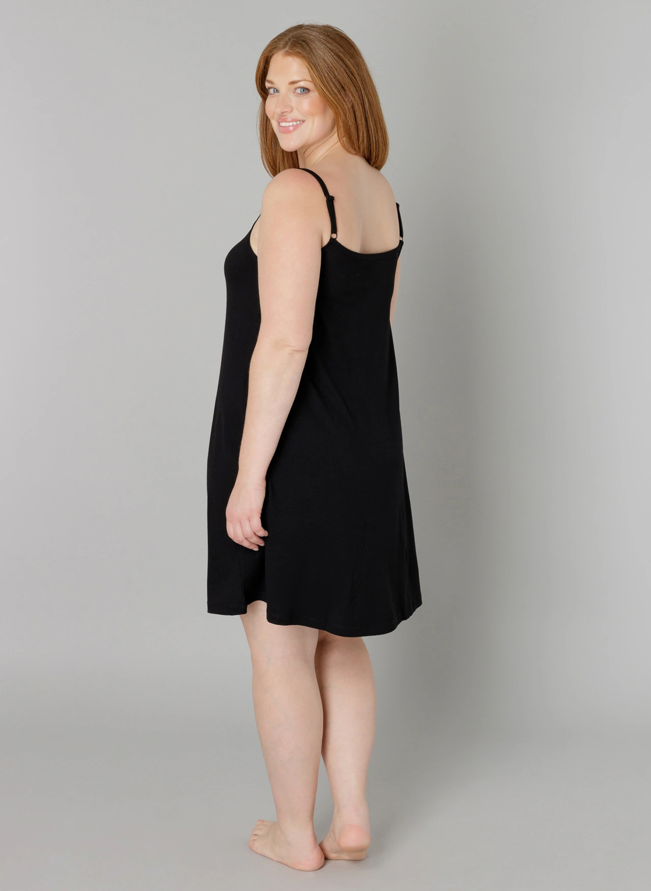 Base Level Curvy Trägerkleid "Alissa", Verstellbare Träger günstig online kaufen