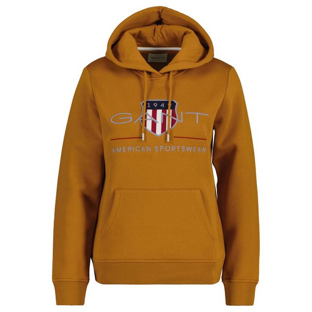 Gant Sweater Damen Sweatshirt - REGULAR ARCHIVE SHIELD HOODIE günstig online kaufen